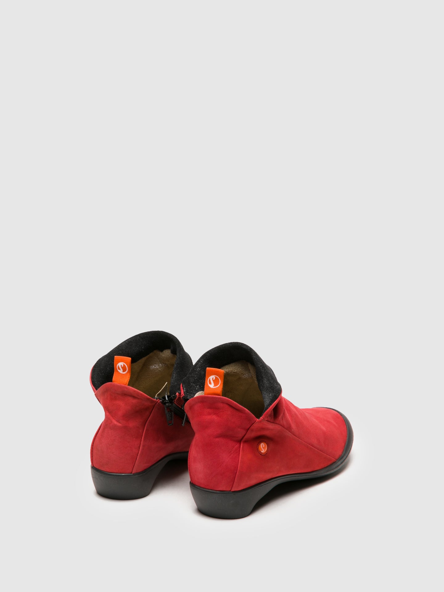 Softinos Botins com Fecho FARAH RED/ANTHRACITE
